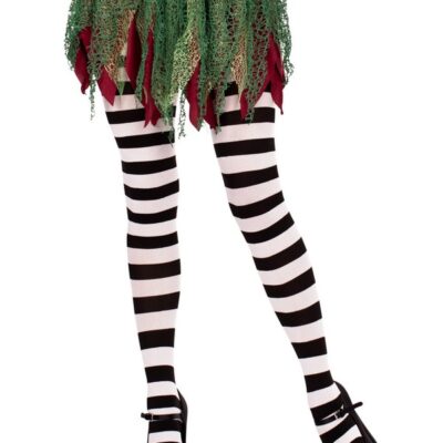 Wide Striped Tights by Leg Avenue — bold lingerie stockings