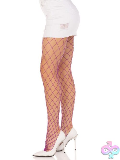 Spandex Diamond Net Tights