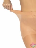 Spandex Sheer Cuban Heel Backseam Tights