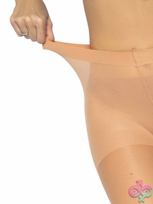 Spandex Sheer Cuban Heel Backseam Tights
