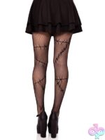 Stitched Up Net Tights