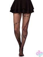 Stitched Up Net Tights