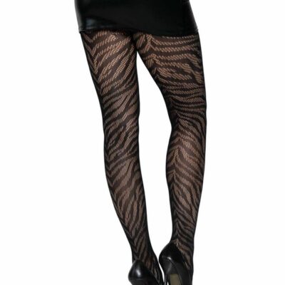 Zebra Net Tights