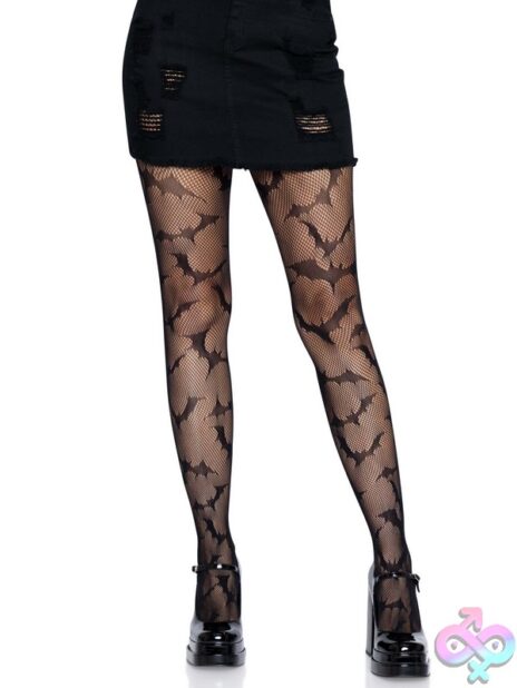 Bat Net Tights by Leg Avenue — sheer hosiery for her pleasure