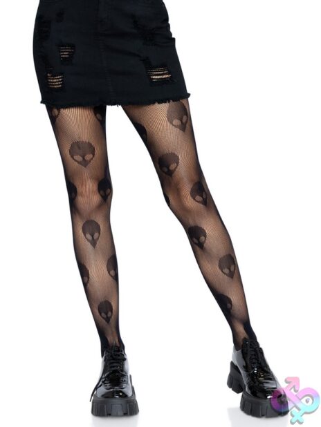 Alien Net Tights by Leg Avenue — bold fishnet-style hosiery for her pleasure