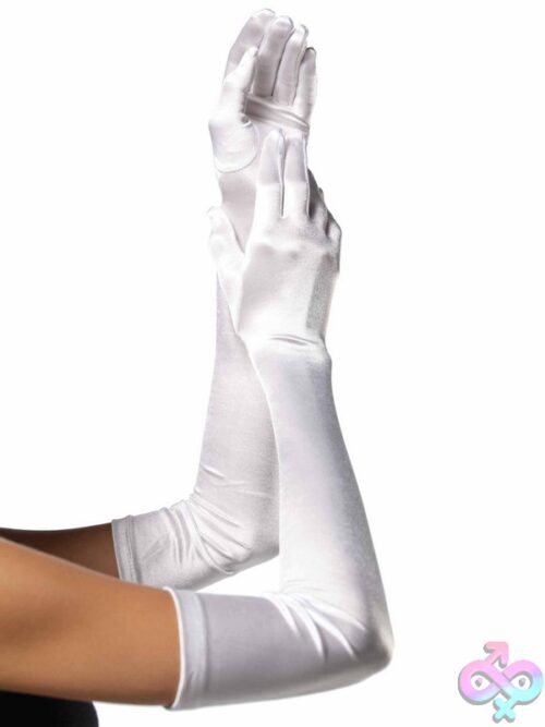 Extra Long Satin Gloves