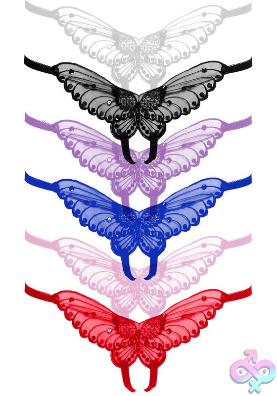Discreet-Toys-Leg-Avenue-Lingerie-2600Q_01_Mul Plus Size Sheer Butterfly Applique Crotchless Panty Pearl And Sequin Detail By Leg Avenue