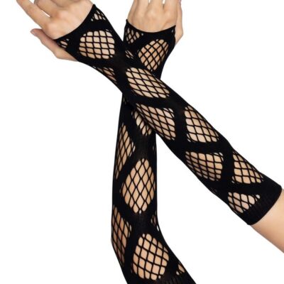 Faux Wrap Industrial Net Arm Warmers