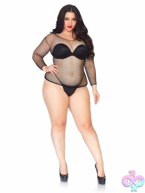 Plus Size Spandex Long Sleeved Industrial Net Shirt