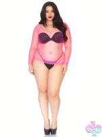 Plus Size Spandex Long Sleeved Industrial Net Shirt