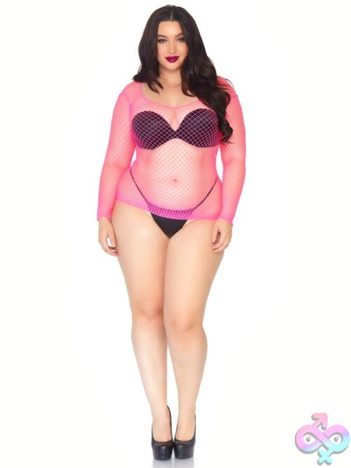 Plus Size Spandex Long Sleeved Industrial Net Shirt