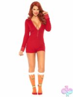 Brushed Rib Romper Long Johns Cheeky Snap Closure Back Flap