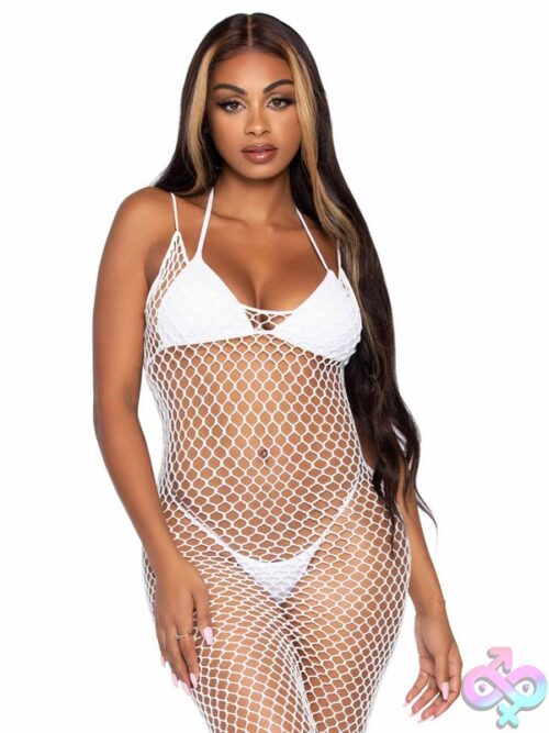 Woven Twist Net Backless Maxi Dress