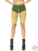 Industrial Net Biker Shorts