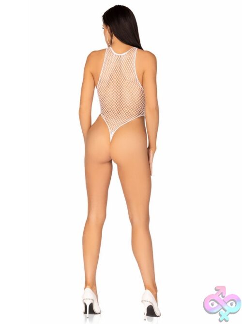Industrial Net Snap Crotch Tank Bodysuit