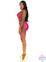 Seamless Ombre Footless Lingerie Jumpsuit