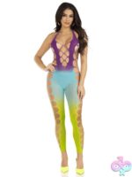 Seamless Ombre Footless Lingerie Jumpsuit