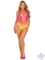 Seamless Ombre Halter Bodysuit