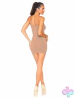 Seamless Opaque Microfiber Bodycon Tube Dress