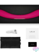 Lelo Boomerang Dual-Ended Couples Vibrator – Cerise - Image 4