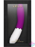 Deep rose curved silicone G-spot vibrator by Lelo