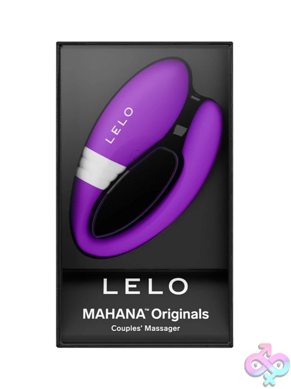Discreet-Toys-Lelo-Mahana-Originals-Nu-Leloa0193 Purple Wearable Couples Massager With Dual Stimulation Arms By Lelo