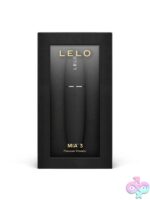 Compact black silicone clitoral vibrator with sculpted tip by Lelo