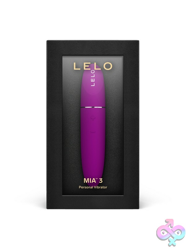 Discreet-Toys-Lelo-Mia-3-Deep-Rose-Nu-Lelo9738 Deep Rose Lipstick-Shaped Clitoral Vibrator In Smooth Silicone By Lelo