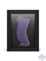 Violet Dusk clitoral suction stimulator with app control in soft silicone by Lelo