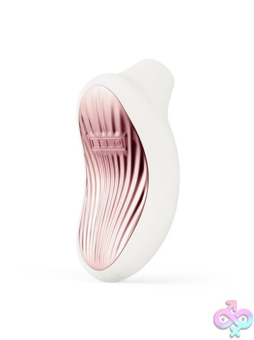 Lelo Sona 3 Clitoral Suction Stimulator In White - Image 3