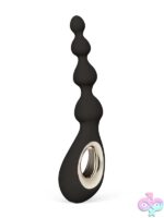 Lelo Soraya Beads Vibrating Anal Beads in Black - Image 2
