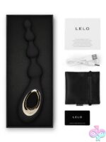 Lelo Soraya Beads Vibrating Anal Beads in Black - Image 3