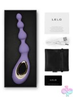Lelo Soraya Beads Vibrating Anal Beads – Violet Dusk - Image 3