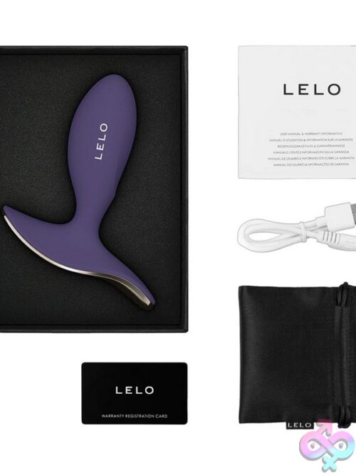 Lelo Surfer 2 Vibrating Anal Plug – Cyber Purple - Image 3