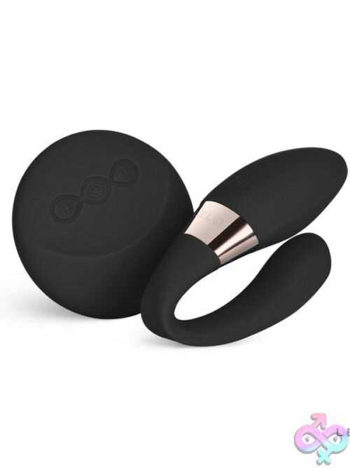 Lelo Tiani Duo Couples Vibrator – Black - Image 2