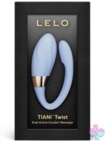 Sea foam wearable couples massager in twisted silicone by Lelo Tiani Twist