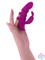 Lend A Hand Finger Dual Vibrator in Purple - Image 3