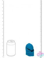 Levelz Adjustable Vibrating Silicone Penis Head Stimulator – Teal - Image 6