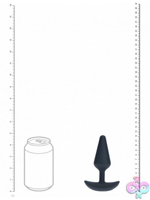 Levelz Classic Vibrating Silicone Anal Plug Medium Black - Image 3