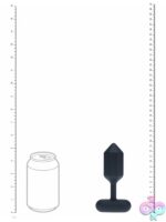 Levelz Hexagonal Vibrating Silicone Anal Plug Large Black - Image 3