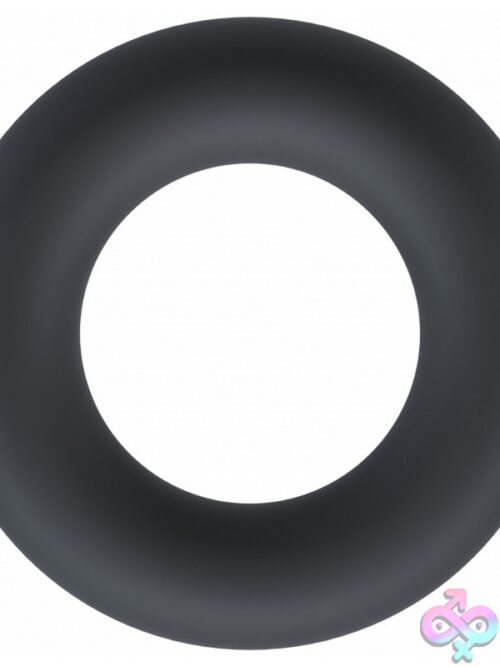Levelz Liquid Silicone Cock Ring Large – Black - Image 2