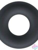 Levelz Liquid Silicone Cock Ring – Black (Small) - Image 2