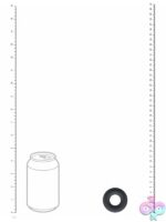 Levelz Liquid Silicone Cock Ring – Black (Small) - Image 3
