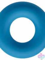 Levelz Liquid Silicone Cock Ring – Teal - Image 2
