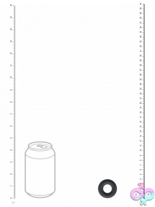 Levelz Silicone Cock Ring Xs – Black - Image 3
