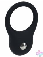 Levelz Silicone Weighted Cock Ring – Black - Image 2