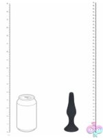 Levelz Slim Silicone Anal Plug Large – Black - Image 3