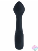 Vibrating Bulb Silicone Prostate Massager With Loop Black - Image 2