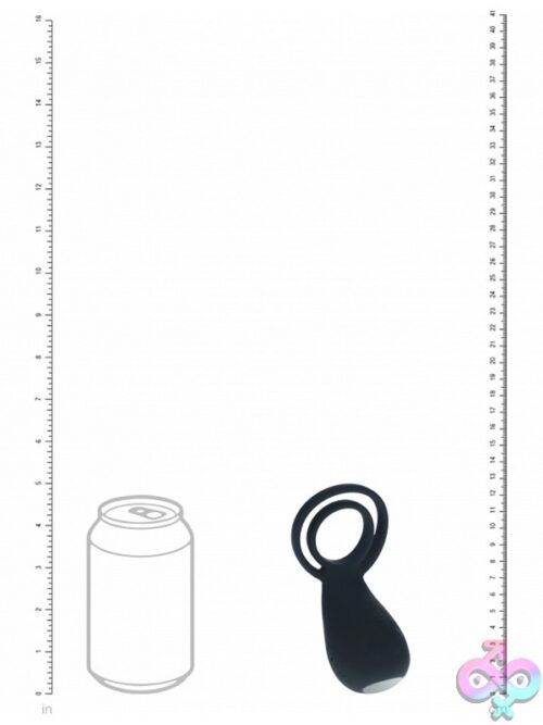 Levelz Vibrating Cock &Amp; Ball Ring With Paw Stimulator – Black - Image 3