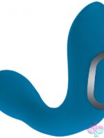 Levelz Vibrating Heating Bendable Tapping Silicone Prostate Stimulator – Teal - Image 4